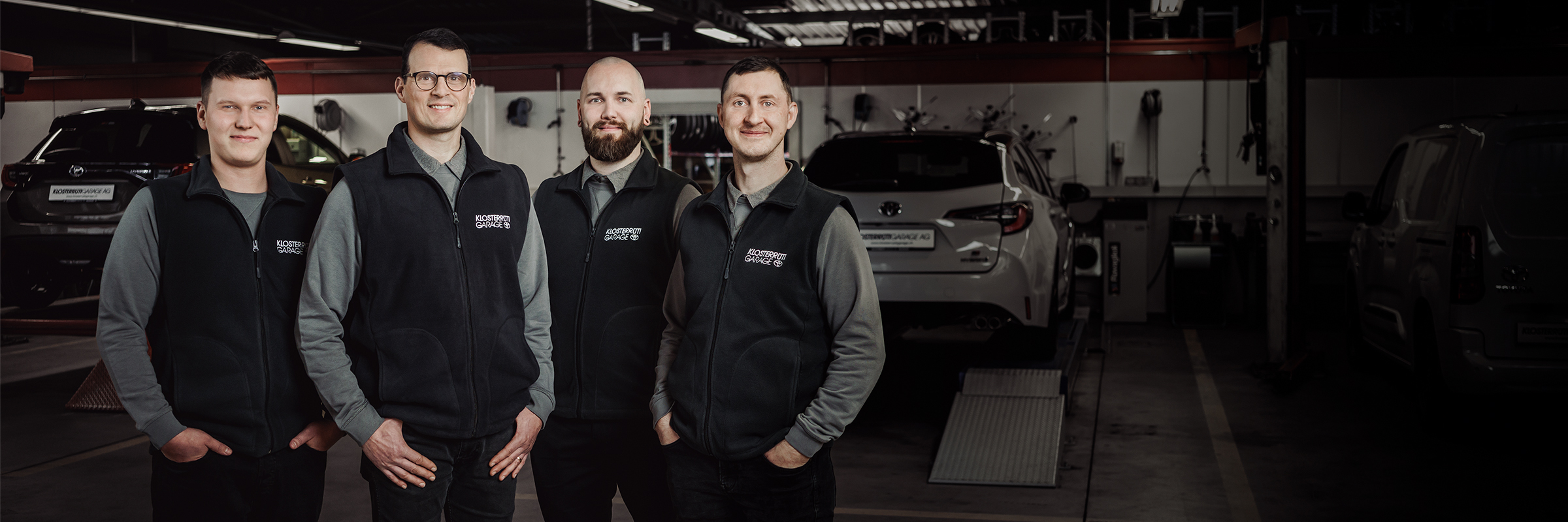 Die wohl ehrlichsten Autogarage der Schweiz: die Klosterrüti Garage in Neuenhof.